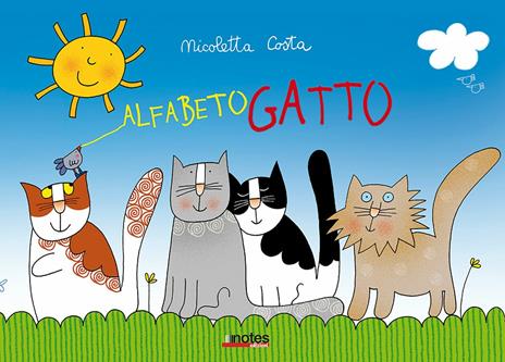 Alfabeto gatto. Ediz. a colori - Nicoletta Costa - copertina