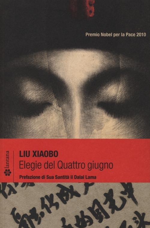 Elegie del Quattro giugno - Liu Xiaobo - copertina