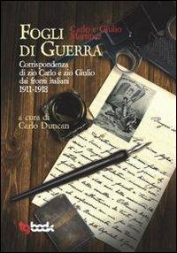 Fogli di guerra - Carlo Duncan - copertina