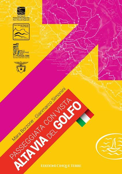 Passeggiata con vista Alta Via del Golfo - Mara Borzone,Gianmarco Simonini - copertina