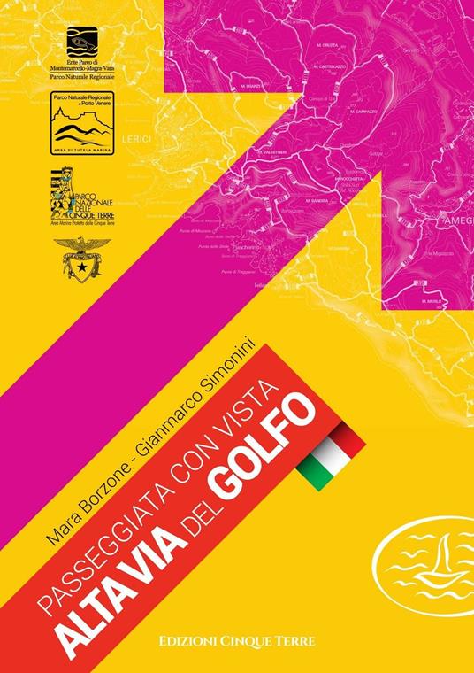 Passeggiata con vista Alta Via del Golfo - Mara Borzone,Gianmarco Simonini - copertina