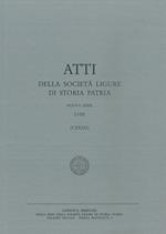 Atti della Società Ligure di Storia Patria. N.S. (2018). Vol. 132