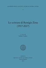 Le scritture di Remigio Zena (1850-1917)