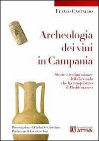 Acheologia dei vini in Campania. Storie e testimonianze della bevanda che ha conquistato il Mediterraneo - Flavio Castaldo - copertina