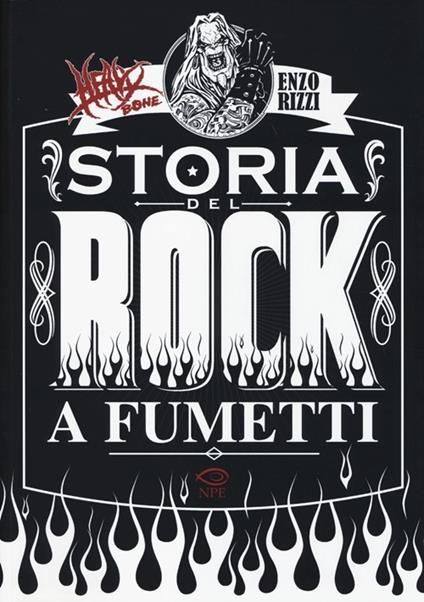 Heavy Bone. Storia del rock a fumetti - Enzo Rizzi,Francesco Ceccamea - copertina