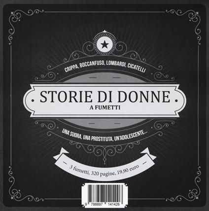 Storie di donne a fumetti: Arcasacra-Annetta-Sibilla - copertina