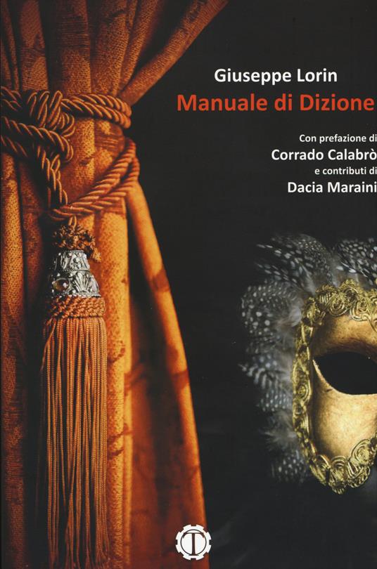 Manuale di dizione - Giuseppe Lorin - copertina