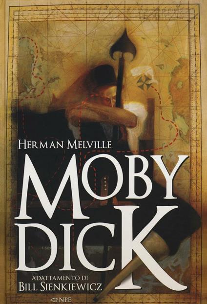 Moby Dick - Herman Melville,Bill Sienkiewicz - copertina