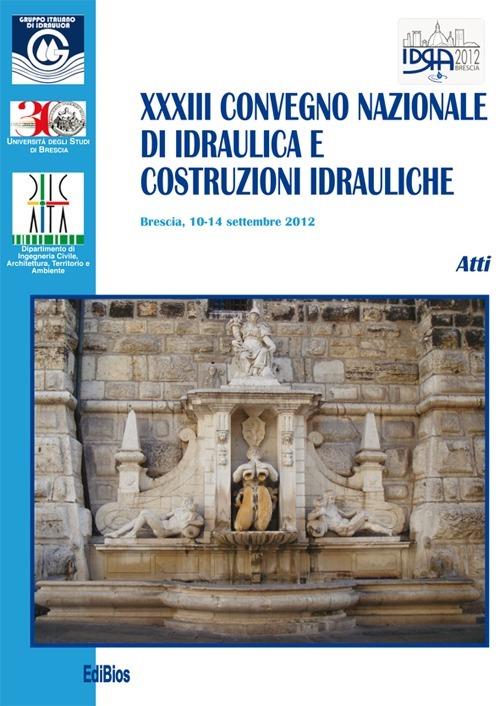 XXXIII Convegno nazionale di idraulica e costruzioni idrauliche. Con CD-ROM - copertina