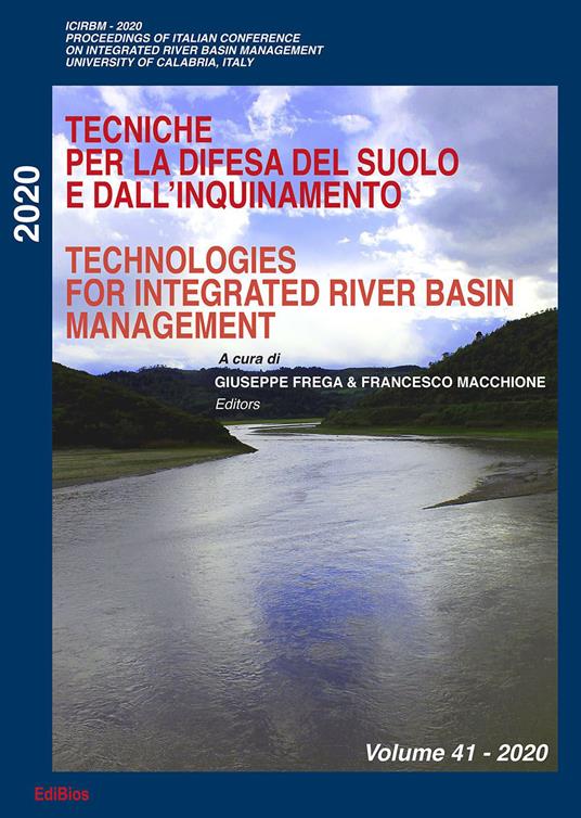 Technologies for integrated river basin management-Tecniche per la difesa del suolo e dall'inquinamento. 41° corso - copertina