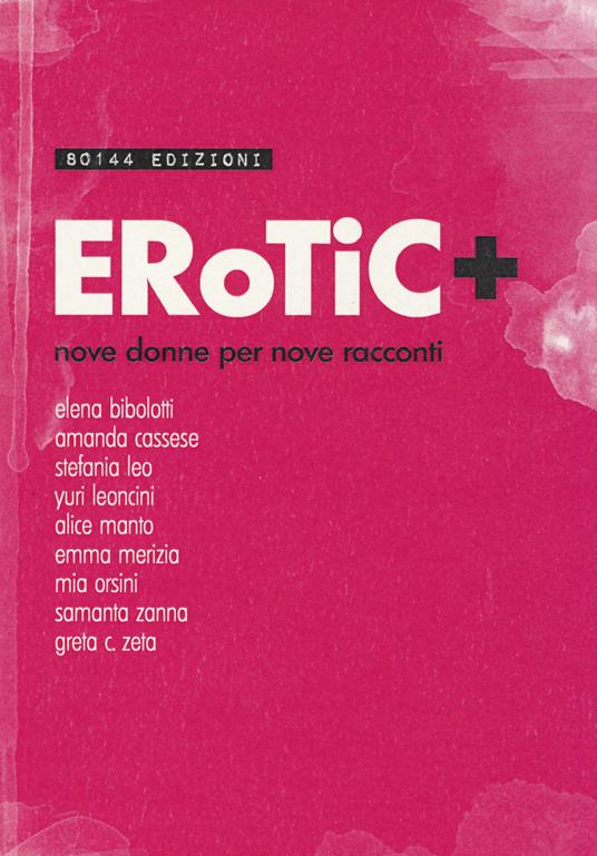 Erotic+. Nove donne per nove racconti - copertina