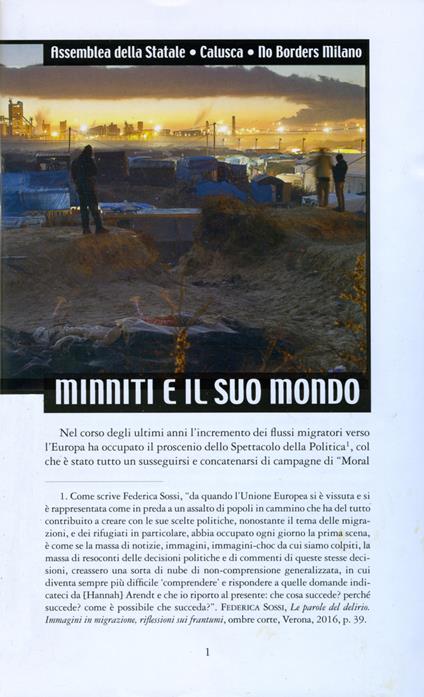 Minniti e il suo mondo - Pietro Basso - copertina