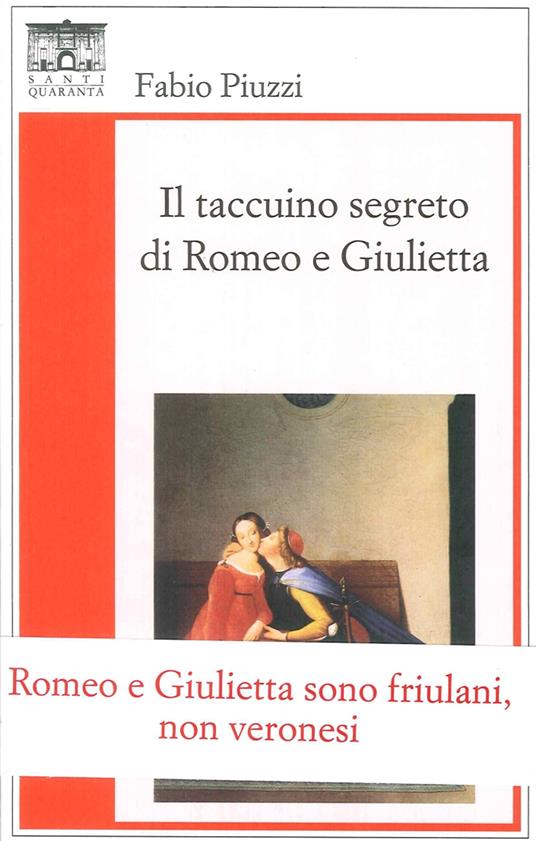 Il taccuino segreto di Romeo e Giulietta - Fabio Piuzzi - copertina