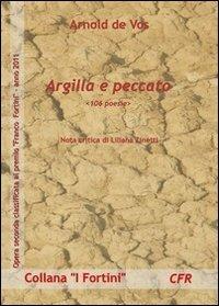 Argilla e peccato - Arnold De Vos - copertina