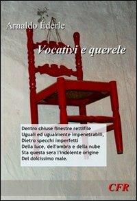 Vocativi e querele - Arnaldo Éderle - copertina