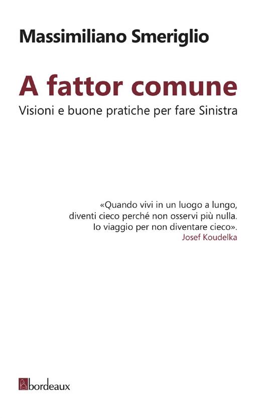 A fattor comune. Visioni e buone pratiche per fare sinistra - Massimiliano Smeriglio - ebook