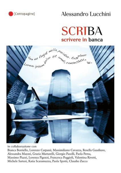 Scriba. Scrivere in banca - Alessandro Lucchini - copertina