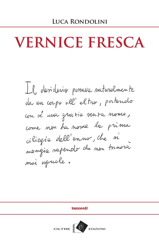 Vernice fresca - Luca Rondolini - copertina