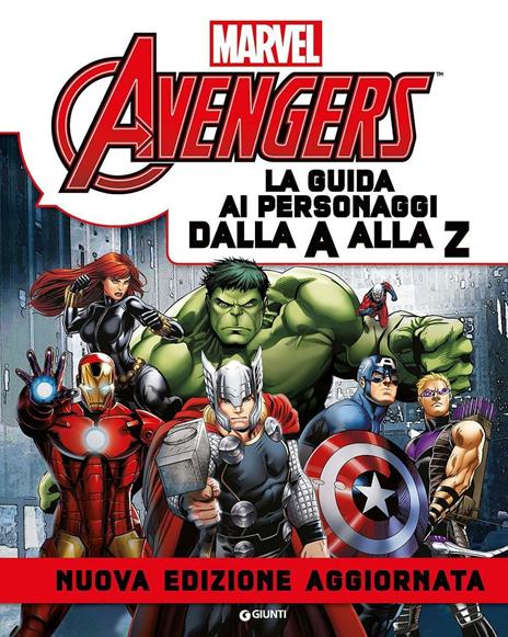 Avengers. La guida ai personaggi dalla A alla Z - copertina