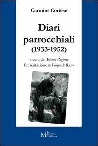 Diari parrocchiali (1933-1952) - Carmine Cortese - copertina