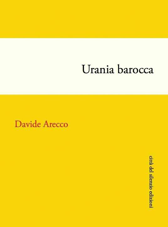 Urania barocca - Davide Arecco - copertina