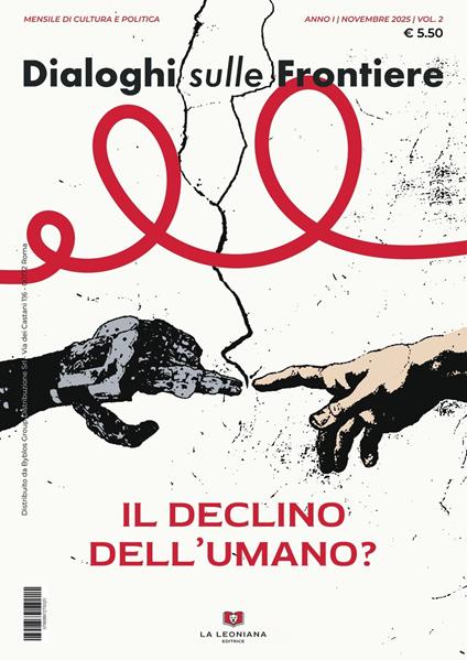 Dialoghi sulle frontiere (2025). Vol. 2: Il declino dell’umano? - copertina