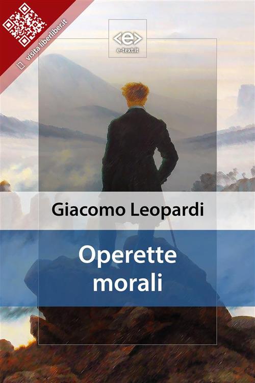 Operette morali - Giacomo Leopardi - ebook