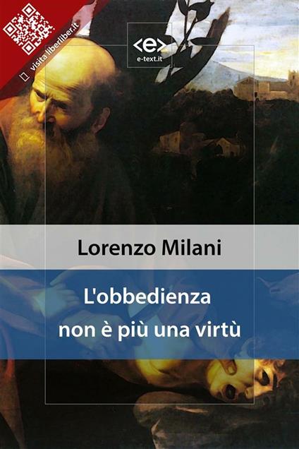 L' obbedienza non è più una virtù - Lorenzo Milani - ebook