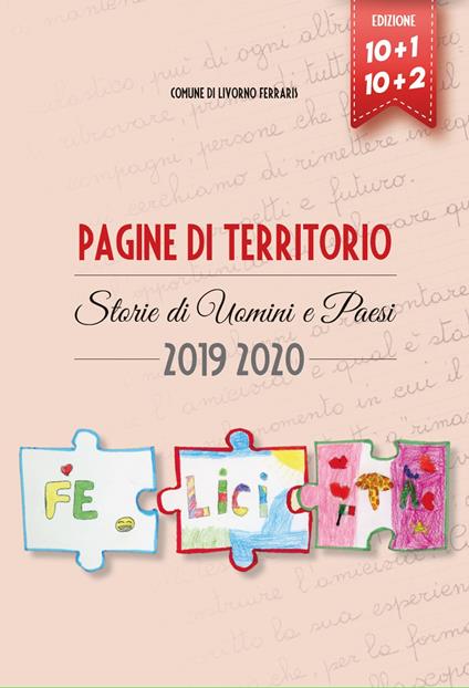 Pagine di territorio. Storie di uomini e paesi (2019-2020) - copertina
