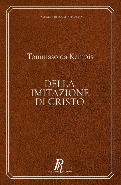 Dell'imitazione di Cristo - Tommaso da Kempis - copertina