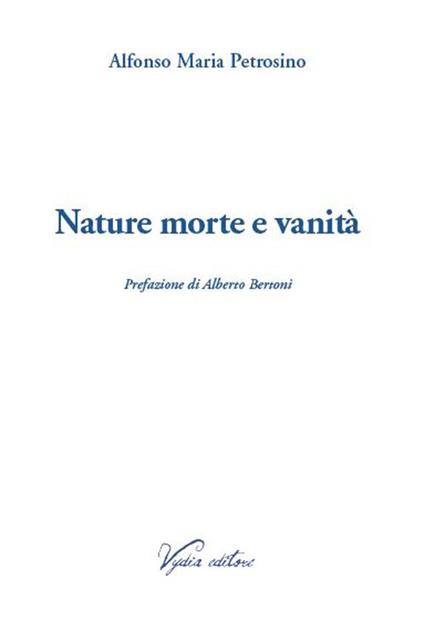 Nature morte e vanità - copertina