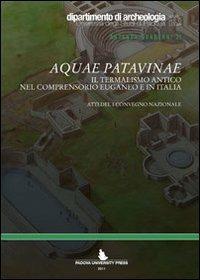 Aquae patavinae. Il termalismo antico nel comprensorio euganeo e in Italia - copertina