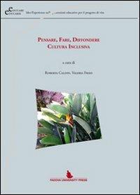 Pensare, fare, diffondere cultura inclusiva - copertina