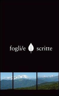 Foglie scritte - copertina