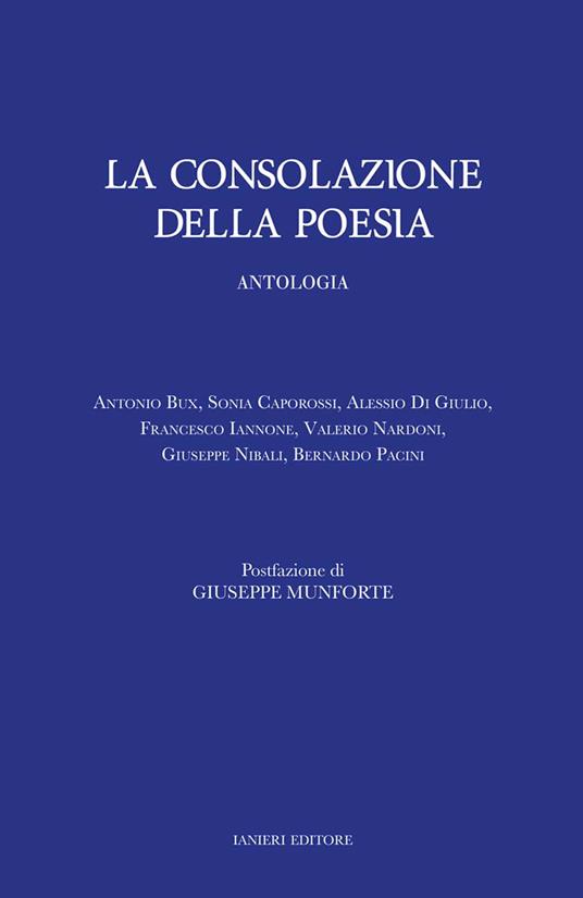 La consolazione della poesia - copertina