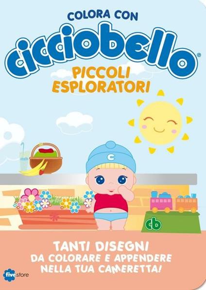 Piccoli esploratori. Colora con Cicciobello - copertina