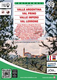 Carta n. 39. Valle Argentina, Valle Prino, Valle Impero, Val Lerrone