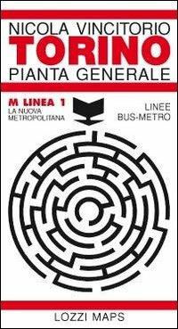 Torino pianta generale - copertina