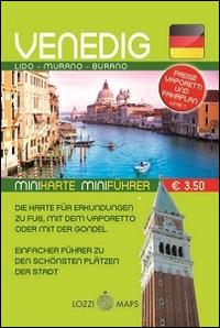 Venezia in lingua. Minimappa e miniguida. Ediz. tedesca - copertina