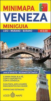 Venezia. Miniguida e minimappa. Ediz. portoghese - copertina