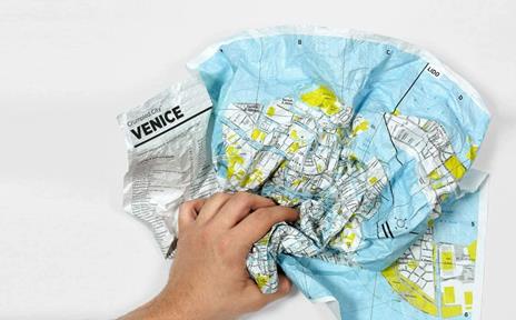 Crumpled city map. Oslo. Ediz. multilingue - 3