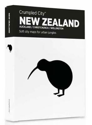 Crumpled city map. New Zealand - copertina