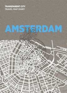 Image of Mappa Transparent City Map Amsterdam