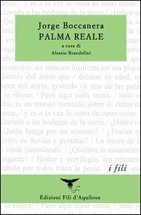 Palma reale - Jorge Boccanera - copertina