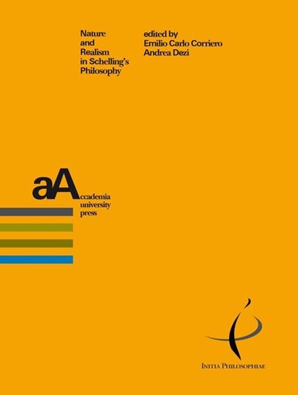 Nature and realism in Schelling's philosophy - copertina