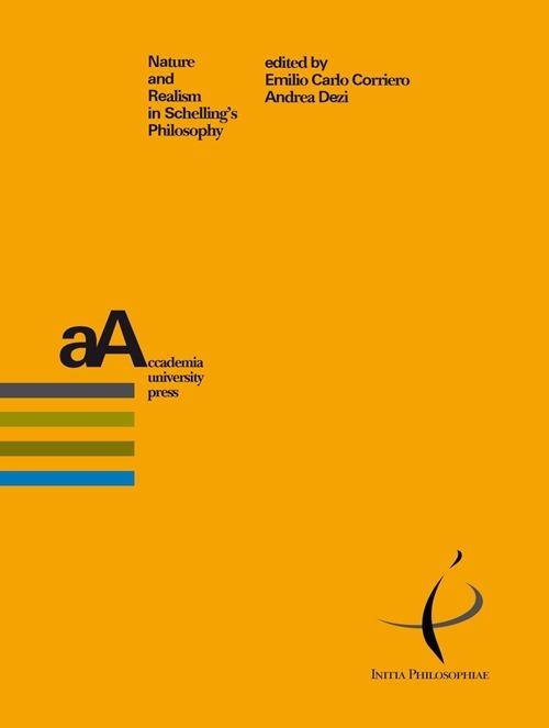 Nature and realism in Schelling's philosophy - copertina