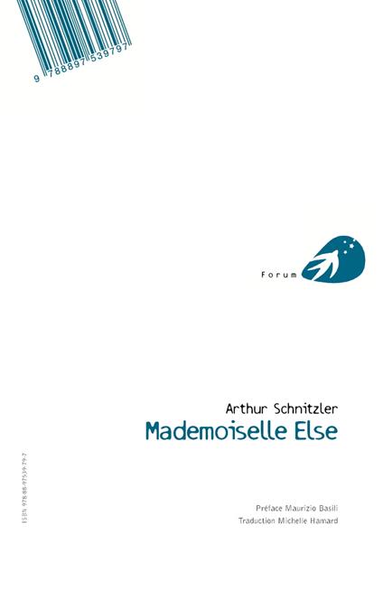 Mademoiselle Else. Ediz. tedesca e francese - Arthur Schnitzler - copertina
