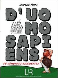 D'uomo sapiens. De lümbardi eloquentia - Davide Rota - copertina