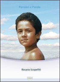 Pensieri e parole - Rosario Scopelliti - copertina