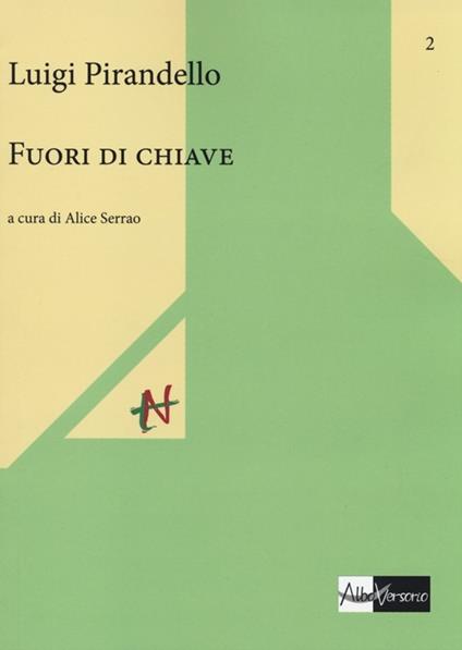 Fuori di chiave - Luigi Pirandello - copertina